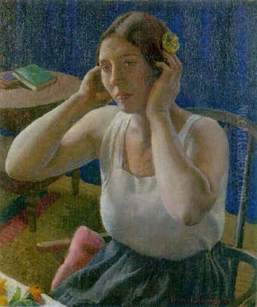 The Dressing Table by Harold Harvey