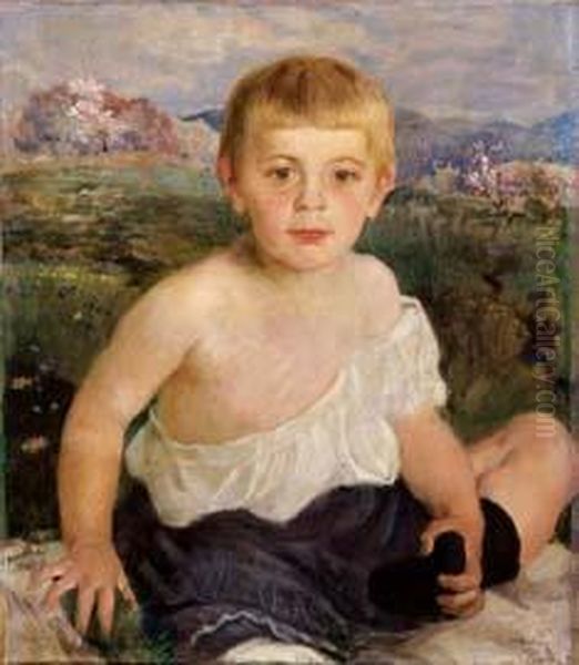 Andreas - 1901 Oil Painting by Wilhelm Balmer