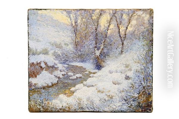 Utah Winter Scene by James Taylor Harwood