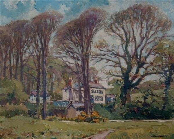 Lamorna Valley Oil Painting by Hurst Balmford