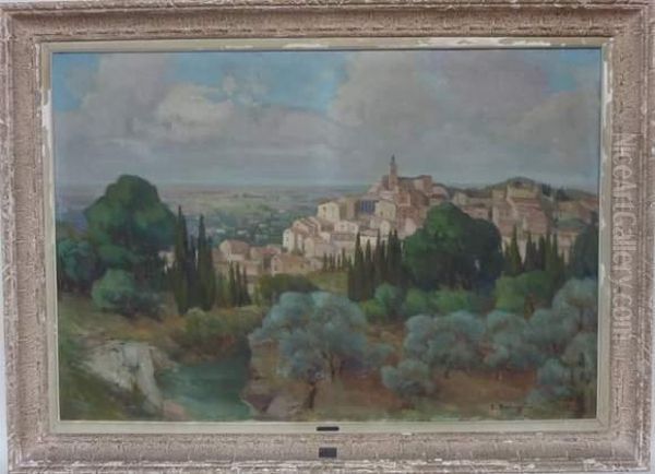  Les Baux De Provence  Oil Painting by Paul Marcel Balmigere