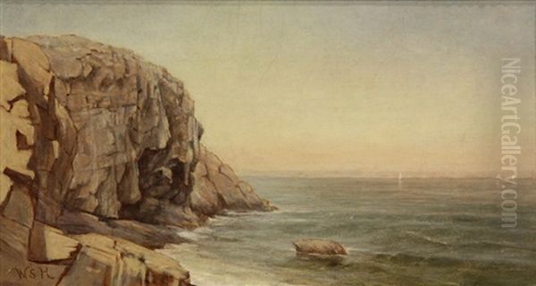 Great Head,  Mt. Desert Island, Maine Oil Painting by William Stanley Haseltine