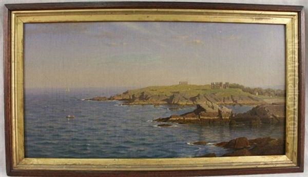 Coastal View Oil Painting by William Stanley Haseltine