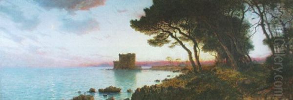 A View In Italy by William Stanley Haseltine