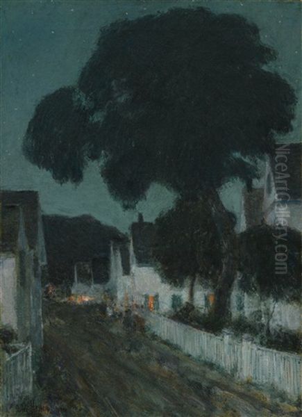 Nocturne, Provincetown Oil Painting by Childe Hassam