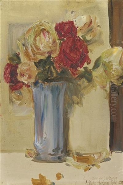 Still Life Oil Painting by Childe Hassam