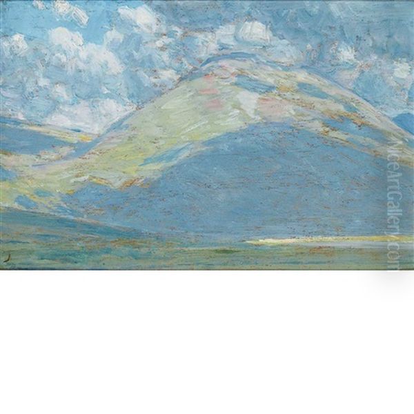 Landscape, Eastern Oregon Oil Painting by Childe Hassam