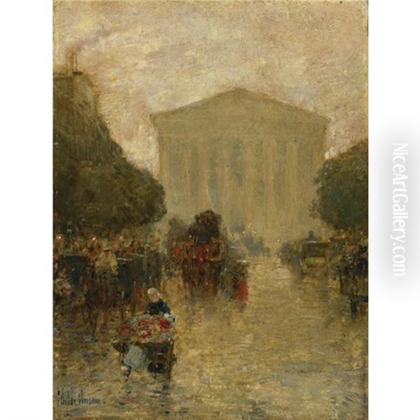 Twilight After Rain Oil Painting by Childe Hassam