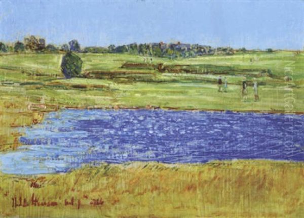 West Course, Maidstone Oil Painting by Childe Hassam