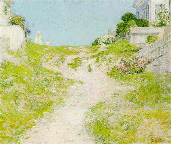 Path To The Beach Oil Painting by Childe Hassam