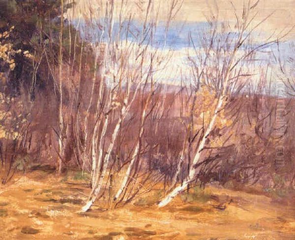 Blue Hill From Weatherbee Oil Painting by Joseph Henry Hatfield