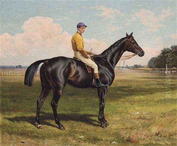 Kilwarlin With Jack Robinson Up Oil Painting by William H. Hopkins and Edmund Havell