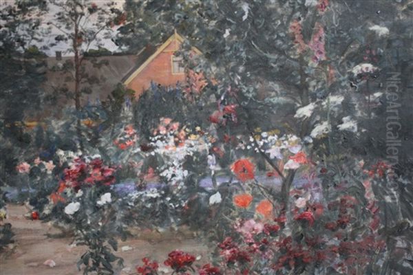 Bloemenweelde Oil Painting by Gerhard Christiaan Haverkamp