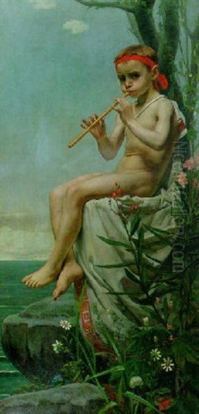 The Young Apollo Oil Painting by Hendrik Johannes Haverman