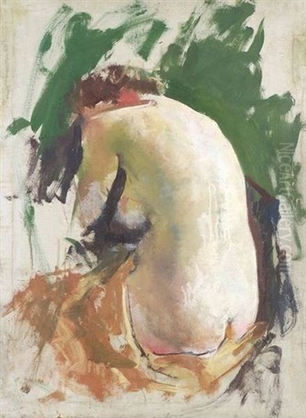 A Nude Oil Painting by Charles Webster Hawthorne