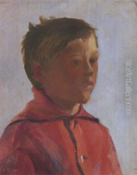 The Blonde Boy Oil Painting by Charles Webster Hawthorne