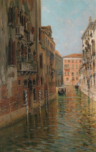 Motiv Aus Venedig Oil Painting by Bernardo Hay