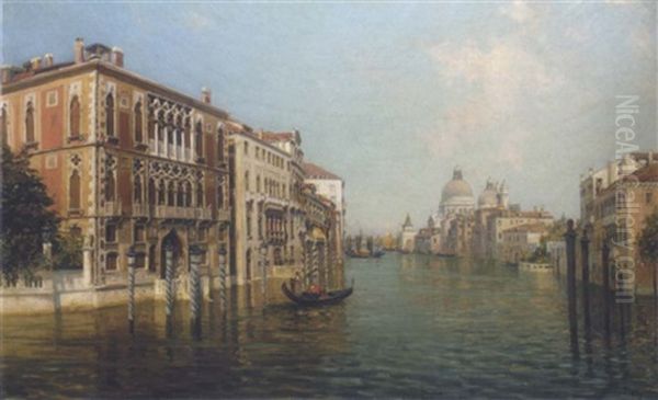 The Grand Canal, Venice Oil Painting by Bernardo Hay