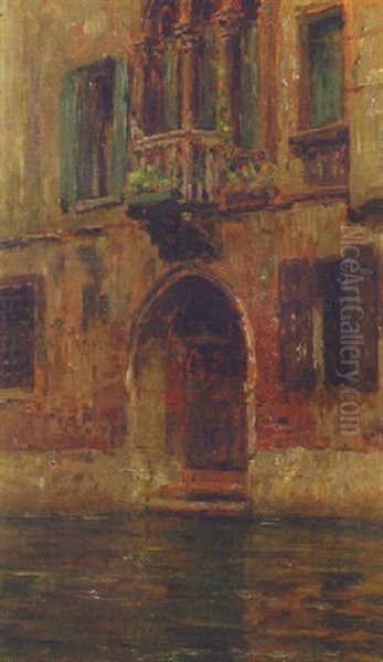 Venice: Lord Byron's House Oil Painting by Bernardo Hay