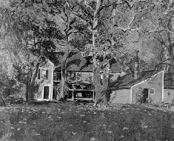 Ward Homestead by Edward Parker Hayden