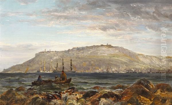 Portland Bill, Weymouth Oil Painting by Edwin Hayes