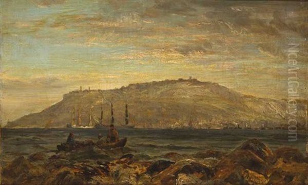 Portland Bill, Weymouth Oil Painting by Edwin Hayes