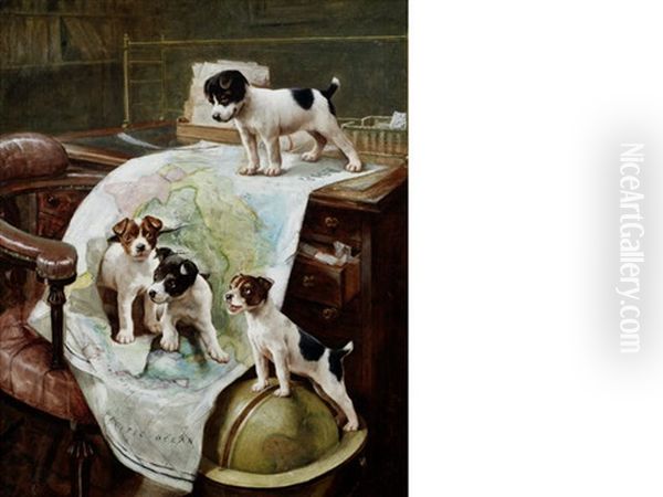 World Domination Oil Painting by John Hayes