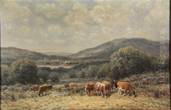 Temple Hills Oil Painting by George Arthur Hays