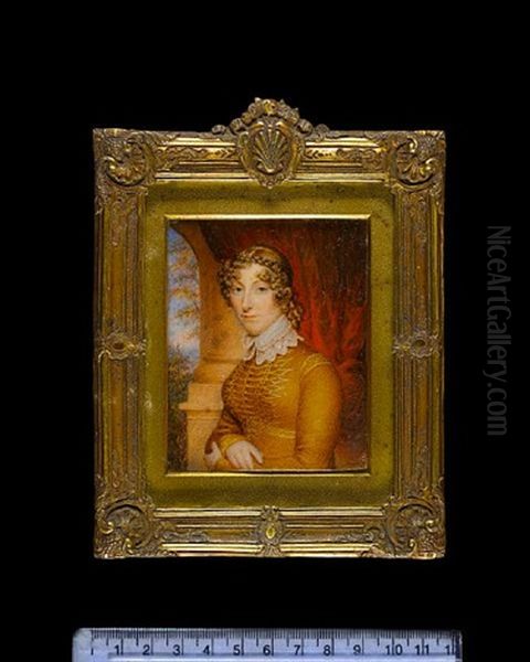 Mrs George Hayter Oil Painting by Charles Hayter