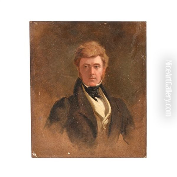 The Honourable William F.s. Ponsonby M.p. Oil Painting by George Hayter