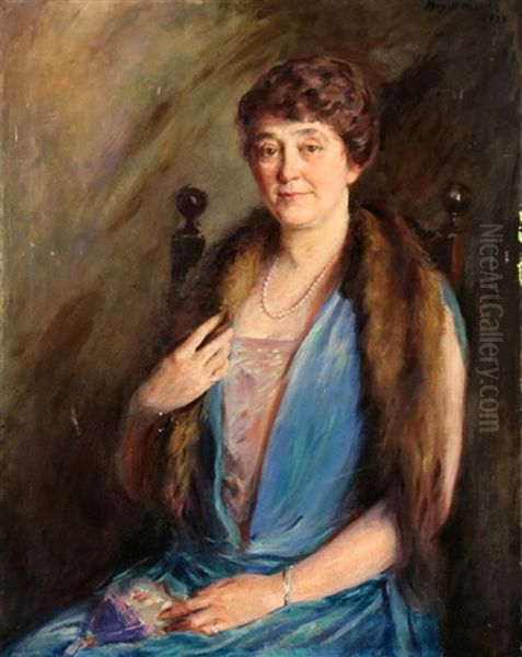 Portrait Of A Lady by Mary Brewster Hazelton