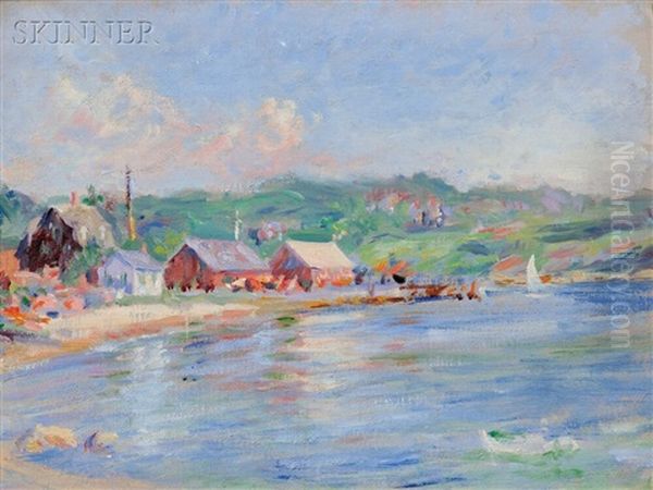 Houses On The Shore by Mary Brewster Hazelton