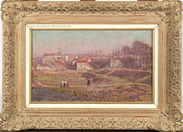 Vue De Scherpenheuvel Oil Painting by Alfred Hazledine