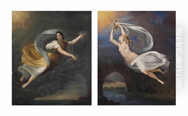 Aurora (+ Iris Carrying The Water Of The River Styx To Olympus; 2 Works) by Guy Head