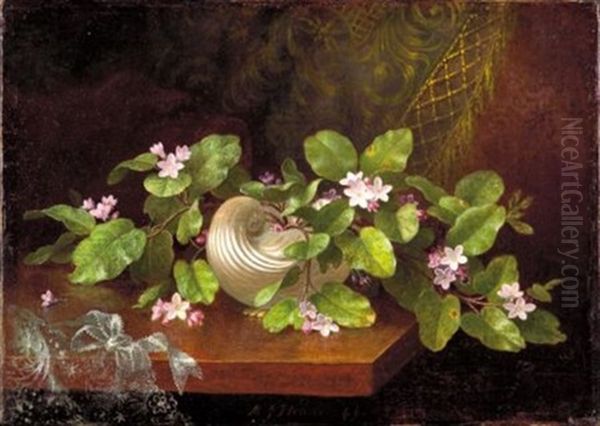 Flowers Of Hope Oil Painting by Martin Johnson Heade