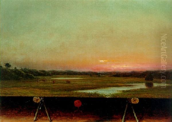 Gremlins In The Studio, I by Martin Johnson Heade