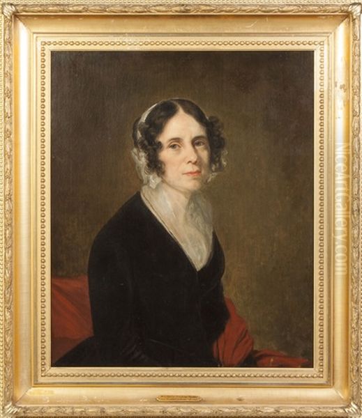 Portrait Of Mrs. Daniel Pinckney Parker Oil Painting by George Peter Alexander Healy