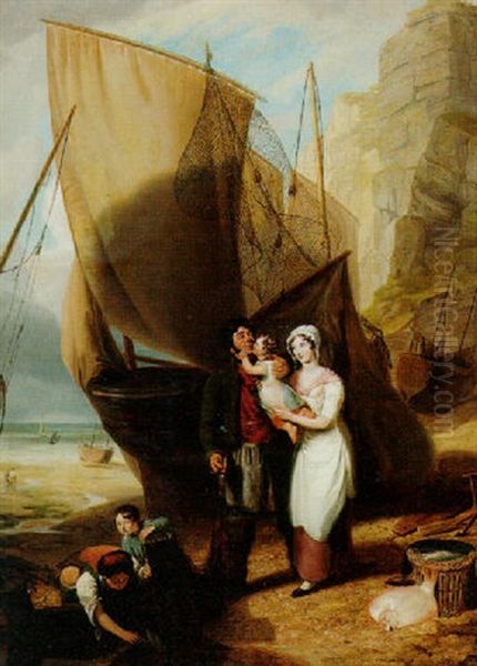 The Hero's Return Oil Painting by Thomas Heaphy