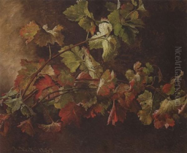 Wilder Wein Oil Painting by Wilhelm Emil Robert Heck