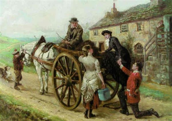 The Gallant Soldier Oil Painting by Ralph Hedley