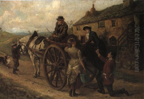 The Gallant Soldier Oil Painting by Ralph Hedley