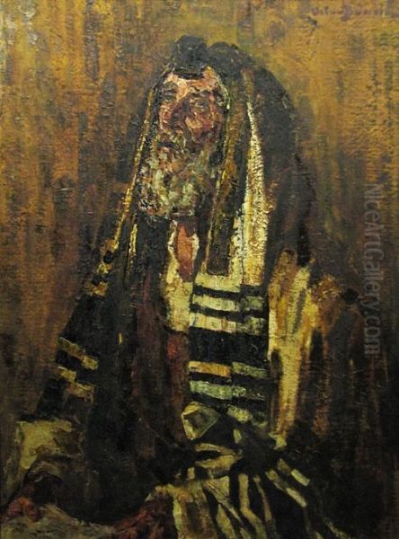 Rabin Oil Painting by Octav Bancila