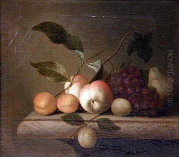 Still-life Of Fruit Oil Painting by Jan Davidsz De Heem