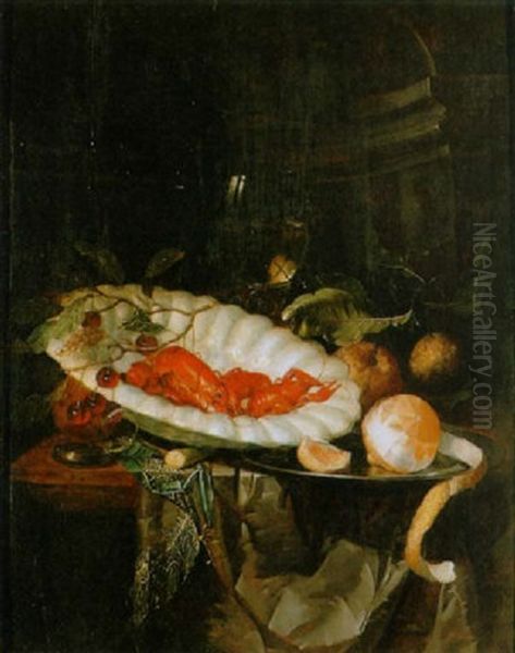 Stillleben Oil Painting by Jan Davidsz De Heem