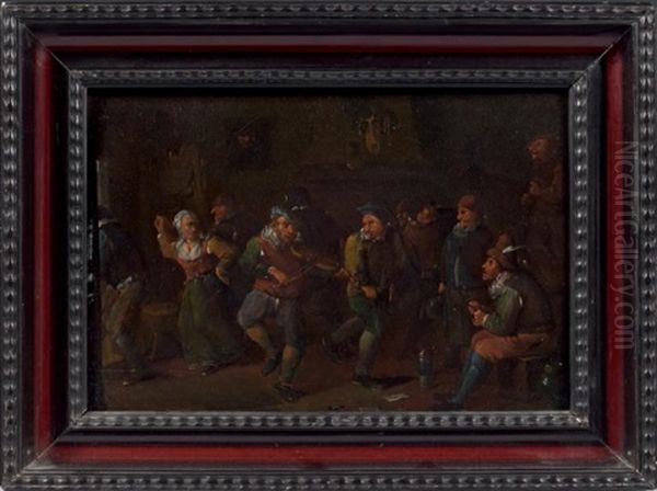 Le Concert Dans L'auberge Oil Painting by Egbert van Heemskerck the Younger