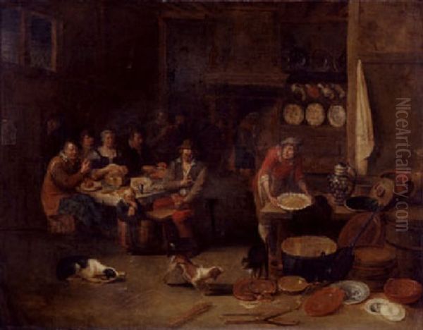 Tavern Scene by Egbert van Heemskerck the Younger