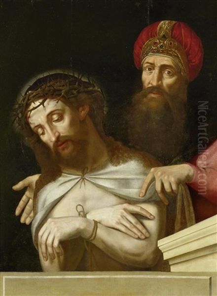 Ecce Homo Oil Painting by Maerten Jacobsz van Heemskerck