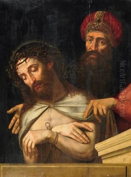 Ecce Homo Oil Painting by Maerten Jacobsz van Heemskerck