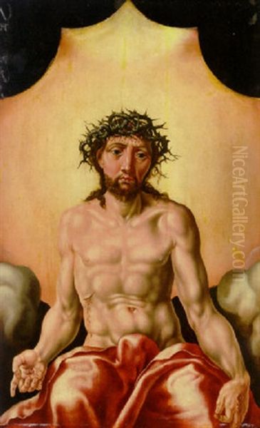 Christ The Man Of Sorrows by Maerten Jacobsz van Heemskerck