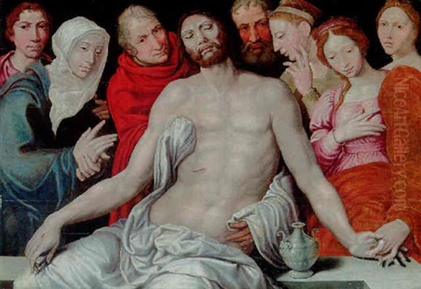 The Entombment by Maerten Jacobsz van Heemskerck